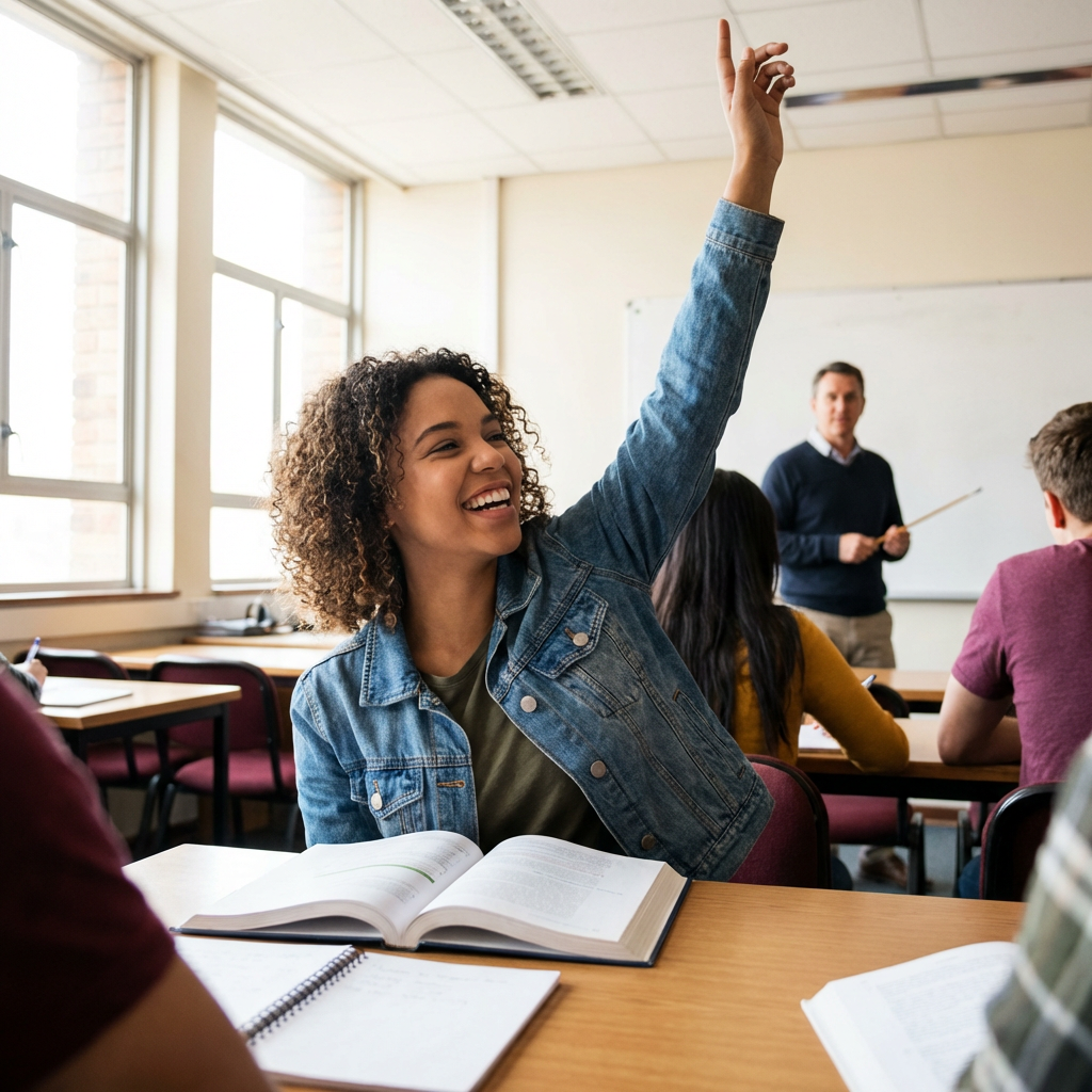 Illustration of "know" in a Chinese cultural setting