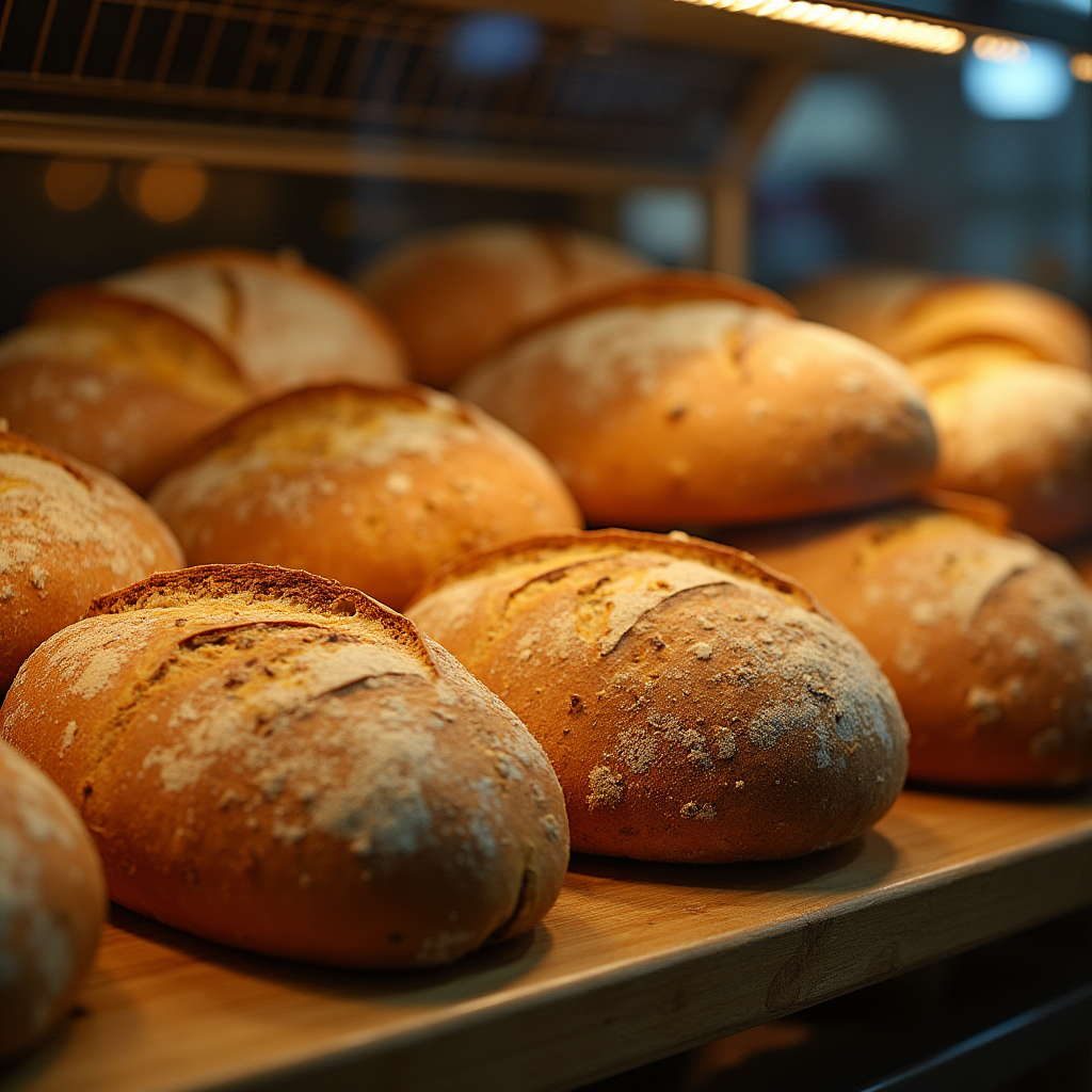 Illustration of "bread" in a Chinese cultural setting