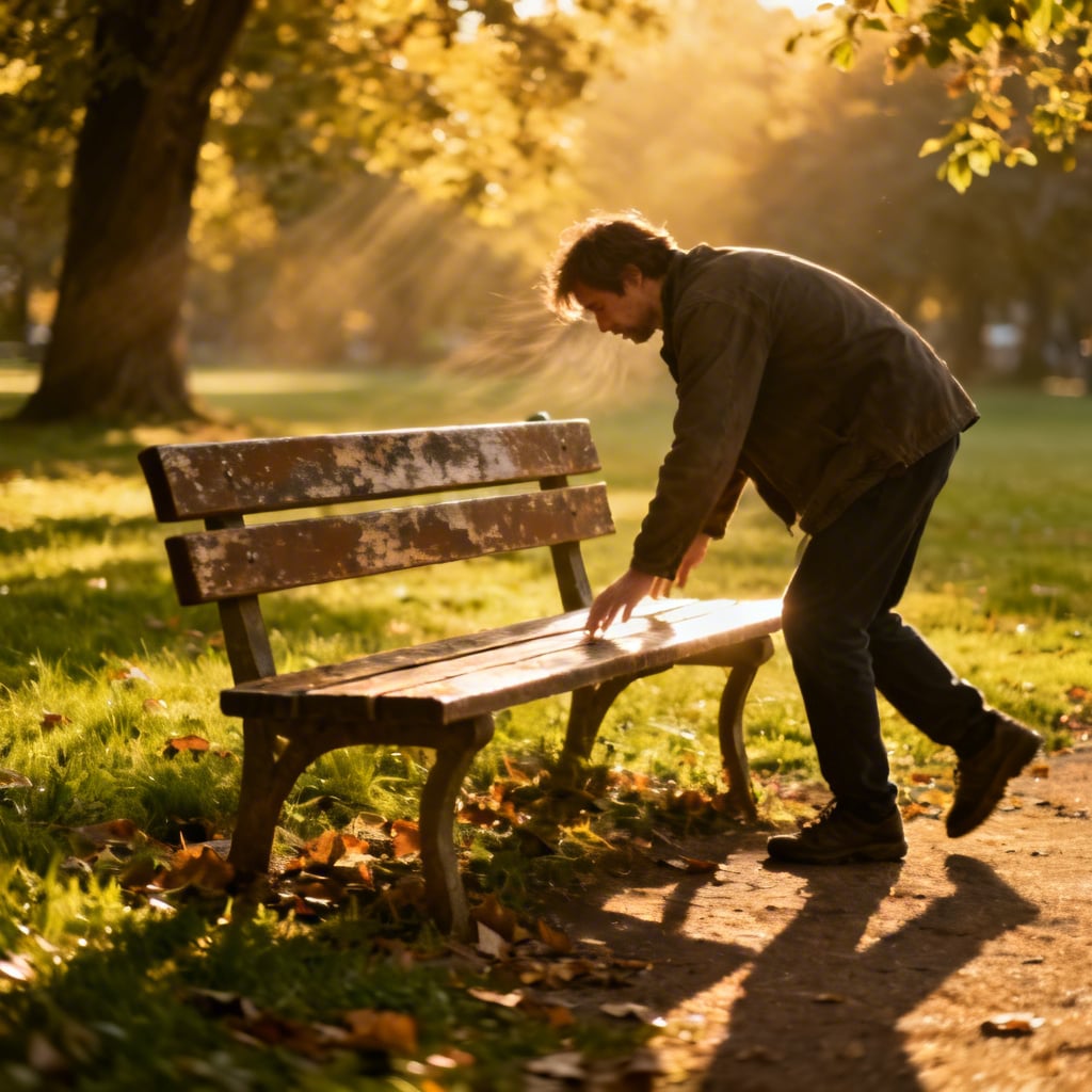 Illustration of "to sit down" in a French cultural setting