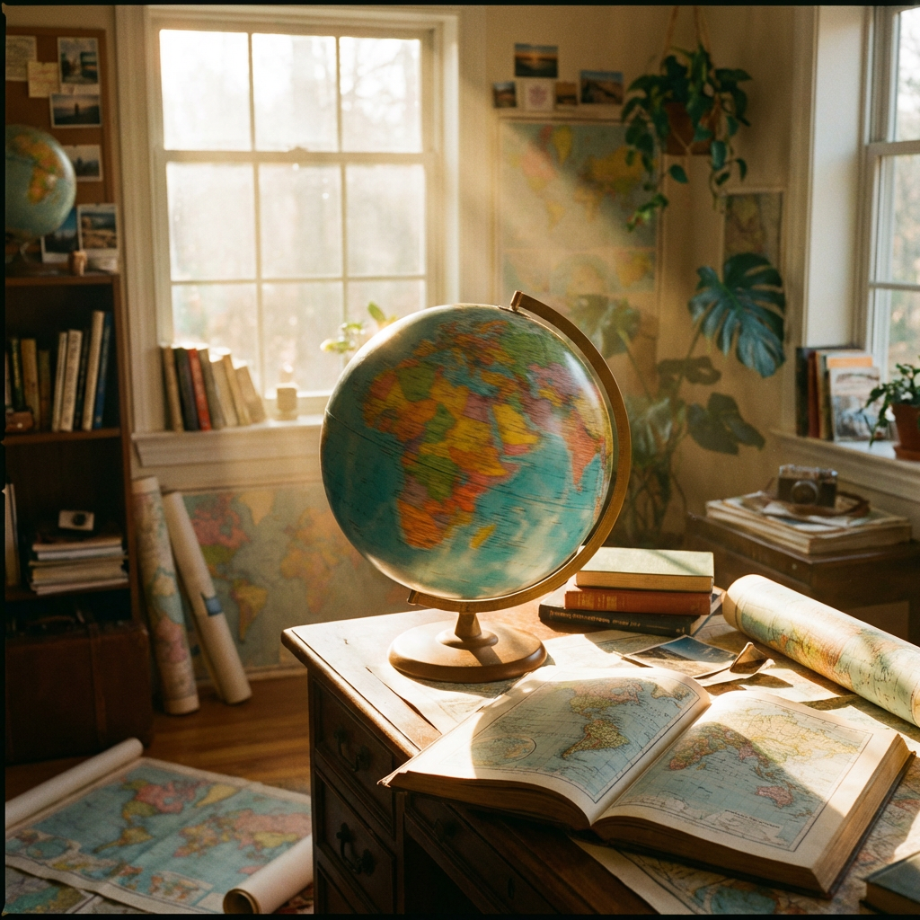 Illustration of "world" in a French cultural setting