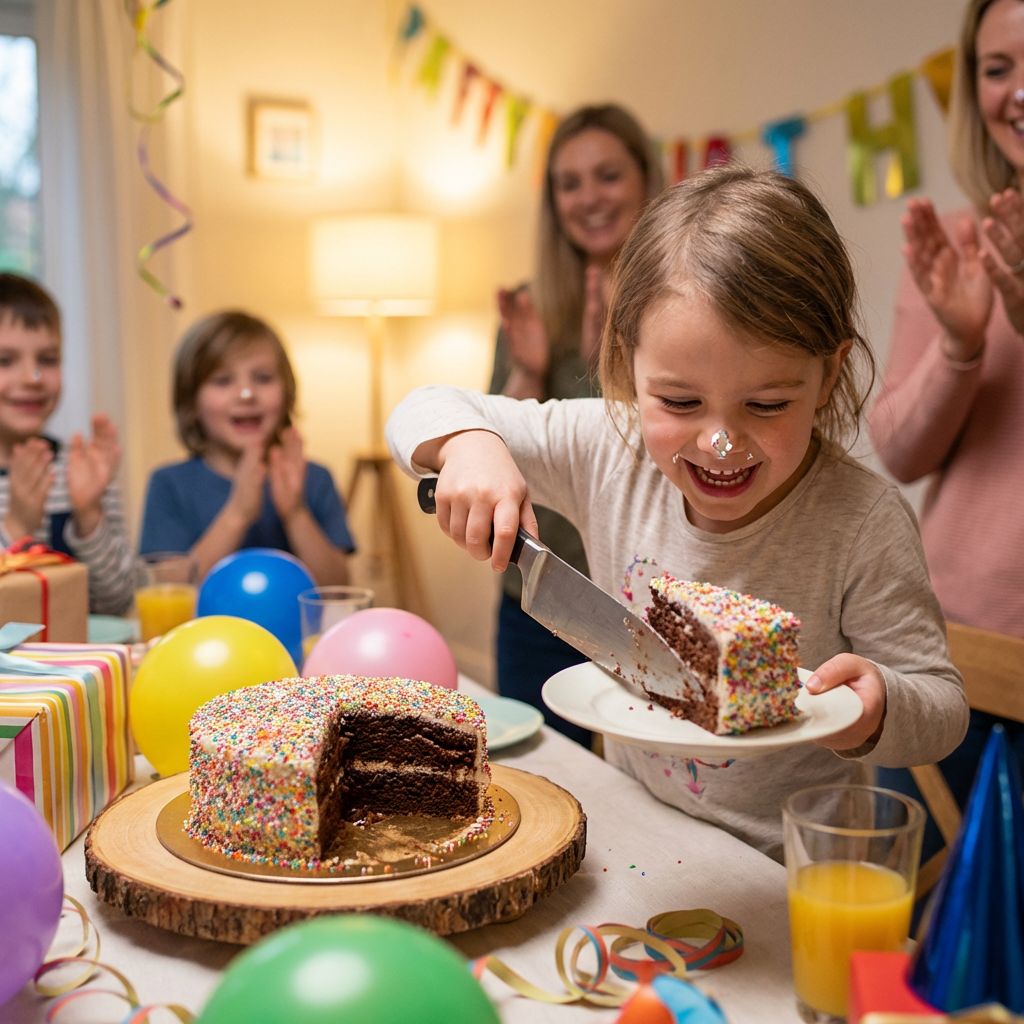 Illustration of "part" in a French cultural setting