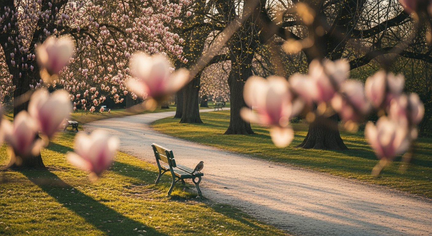 A Spring Walk in France