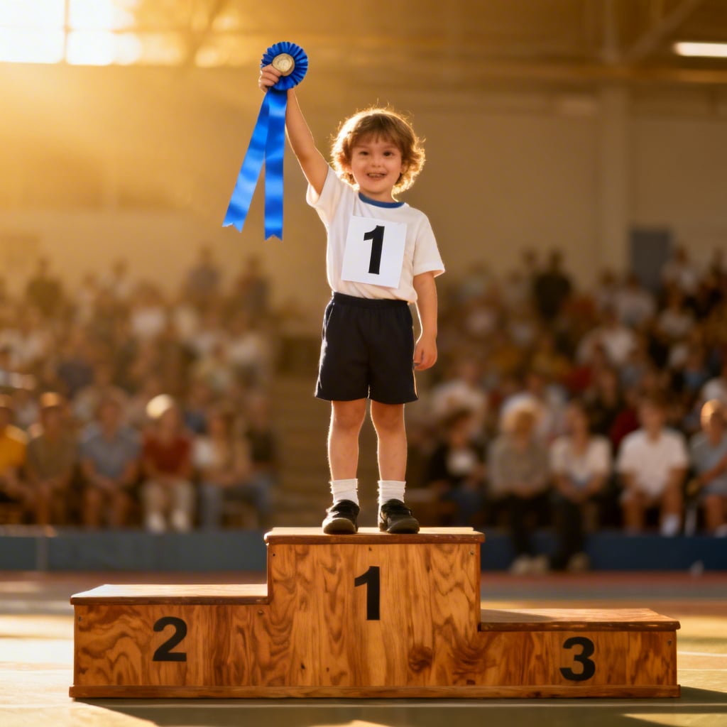 Illustration of "first" in a Spanish cultural setting